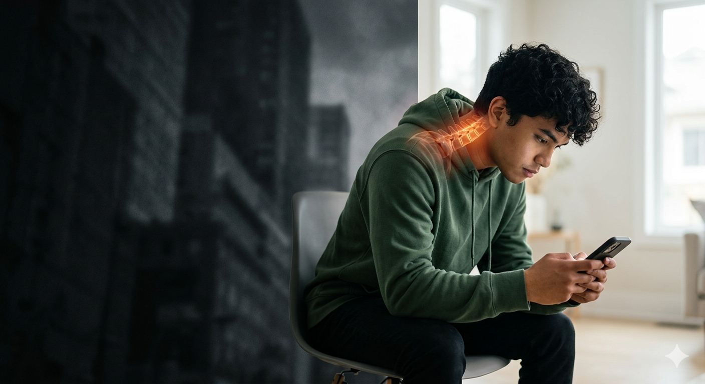 Your Posture Is Destroying Your Future: Text Neck, Gaming Spine, and What to Do Now